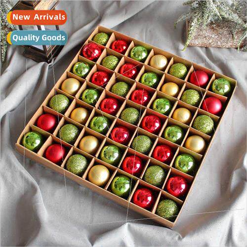 Christmas light up color ball plating ball gift set Christma