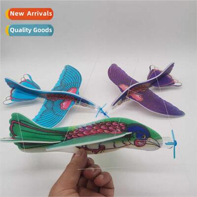 Hand-thrown aircraft assembled glider No Junior Foam aircraf