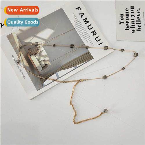 Women dress square iron chain fashion small belt skirt belt