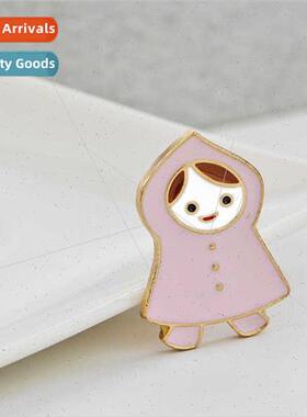 cartoon cute children umbrella children wh brooches clothing