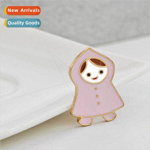 cartoon cute children umbrella children wh brooches clothing