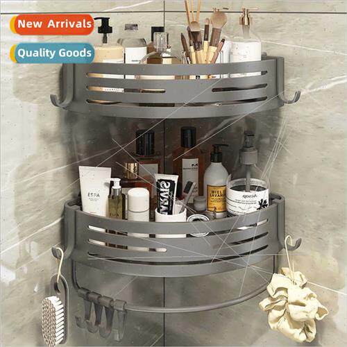 Bathroom Triangle Shelf Space Aluminum Bathroom Corner Shelf