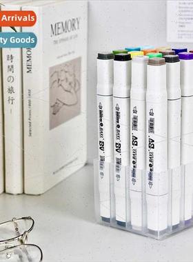 Marker Case Makeup Brush Storage Grid Base Base Universal Mu