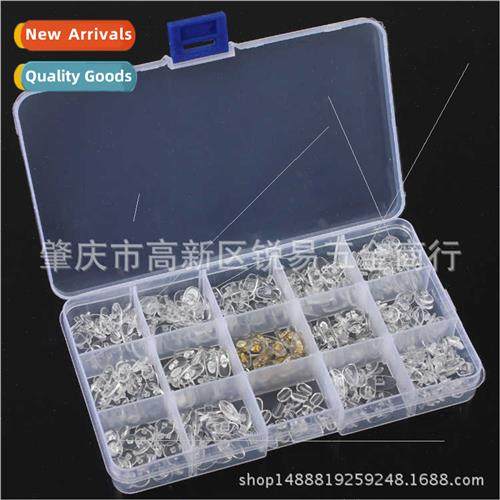 300pcs box 150 pairs eyeglasses nosepcs repair tool box tool