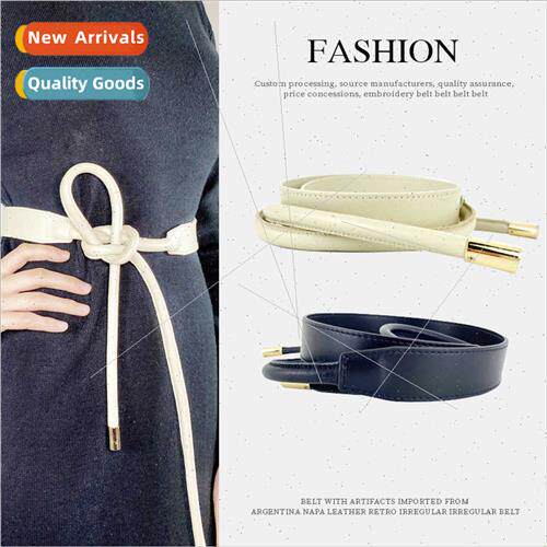 Women clothing accessories belt three-joint dress hand tie w