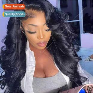 Wigs Front Lace Wigs Europe Ladies Long Curly Hair Black Big