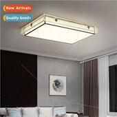 faceted living workshop chinese Copper lamp new ceiling room