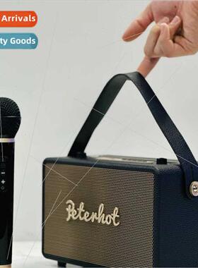 Home ktv sound set wh microphone portable portable karaoke h