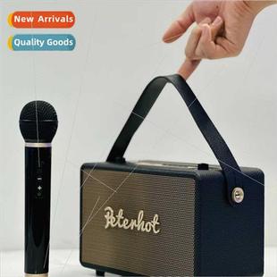Home ktv sound set wh microphone portable portable karaoke h