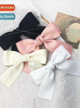 Super fairy bow hairpin female sweet lovely back head hairpi
