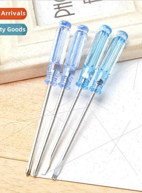 Mini Crystal Transparent Handle Screwdriver Small Driver One