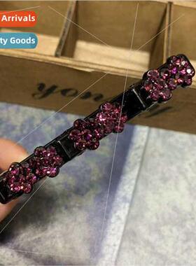 New hairpin gods double braided hairpin children rhinestone