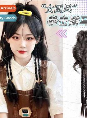 Wig female long hair simulation hair Millennium Spice Girls