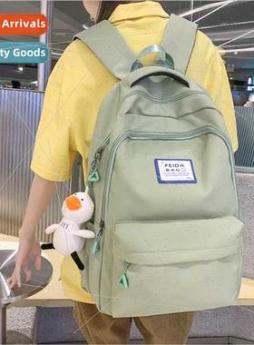 new middle school students schoolbag female reduce burden sh