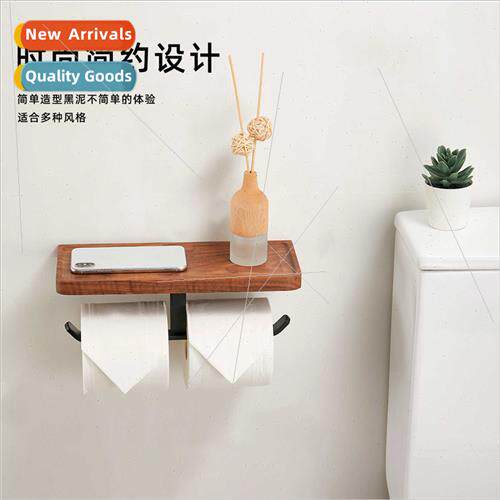Paper roll holder bathroom tissue box wall mounted toilet ro