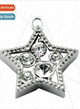 Unset accessories 925 silver jewelry creative star pendant d