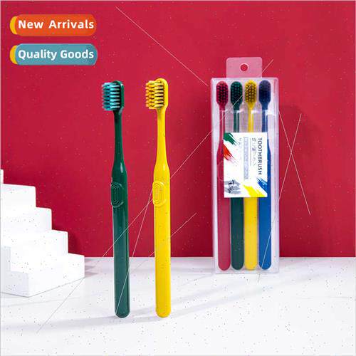 japan Adult Fine Soft Bristle Toothbrush 4pcs Couple Househo