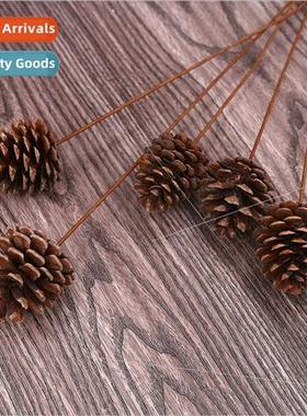 Dried bouquet pine cones decoration diy natural dried flower