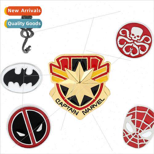 Avengers Brooch Superhero Personalised Alloy Cufflinks Spide