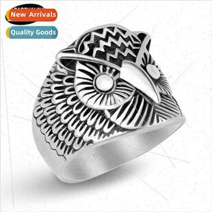 fashion creative jewellery ghost head simple retro men finge