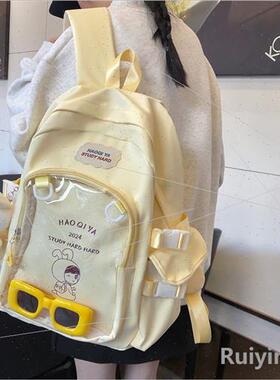 Japan ins students large-capacy shoulder bag college backpac