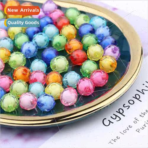Handmade beads diy material package 12mm32 cut corner beads