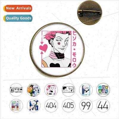 Hunter X Hunter Badge Anime Cartoon GON Killua Kurapika Leor
