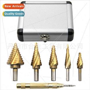 inch tanium plated 6pc shank box triangular spiral aluminum