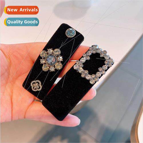 Korean Autumn winter hair accessories retro ins baroque rhin