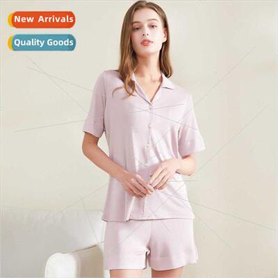 2024 new silk homewear su simple leisure mulberry silk loose