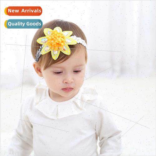 2017 new Korean  sunflower diamond children hair accessories