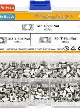 160pcs 2020 EU T-Nut Block Aluminum Profile Nuts M3-M4-M5 Co