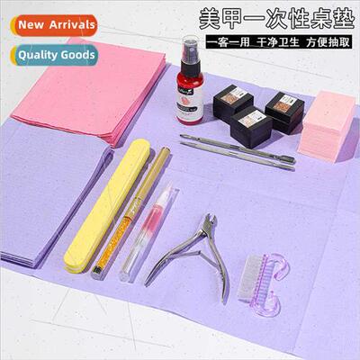 Nail pads paper special disposable table pads nail salon wh