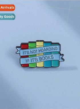 Book series inspirational brooch interesting text English le