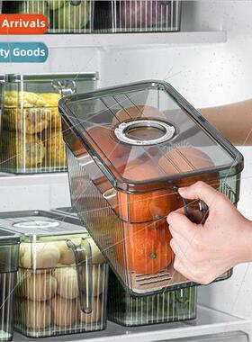Refrigerator Storage Box Kchen Crisper Food Grade Large Tran