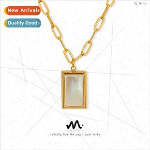 hundred necklace square French poster fashion whe neckla ins