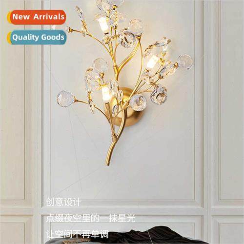 Wall lamp bedroom bedside lamp living room background wall c