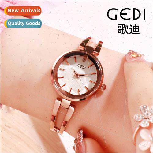 Bracelet Watch Ladies Waterproof Compact Alloy Quartz Watch