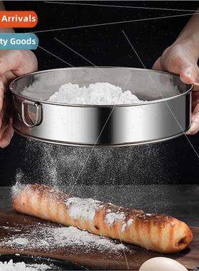 Stainless Steel Flour fter Round Flour Lo Strainer 40 Mesh S