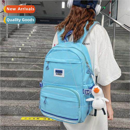 new solid color high color value shoulder bag male classroom