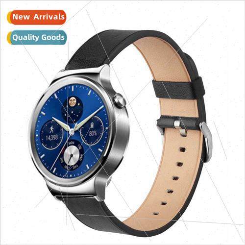 适用huawei watch leather strap huawei watch bwith raw ear 18