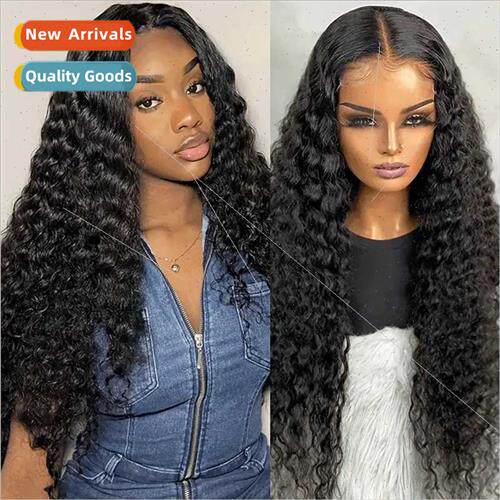 Europe Fashion Front Lace 13*4 Lace Wig Small Curly Wrap Aro