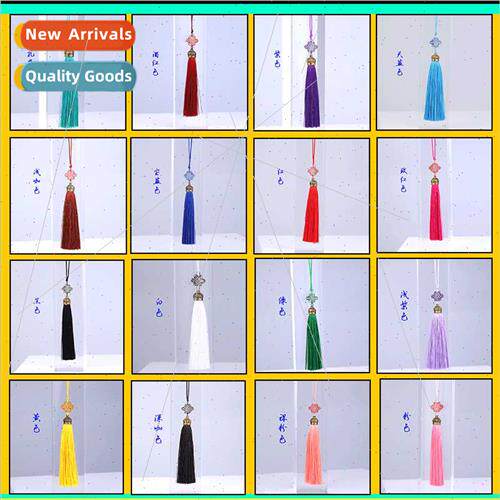 Tassel spike pendant Chinese knot tassel crown hat hanging s