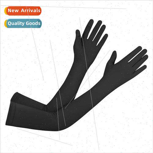 Sunscreen ice sleeve gloves female anti-ultraviolet thin ice