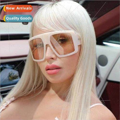 new fashion Europe ins retro mask sunglasses tide ladies sun