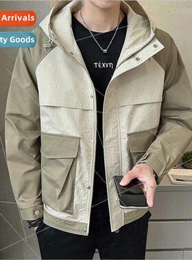 Men jackets spring fall casual workwear 2023 new rushing jac