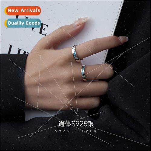 S925 silver a deer have you couple ring Mori antler pair wom