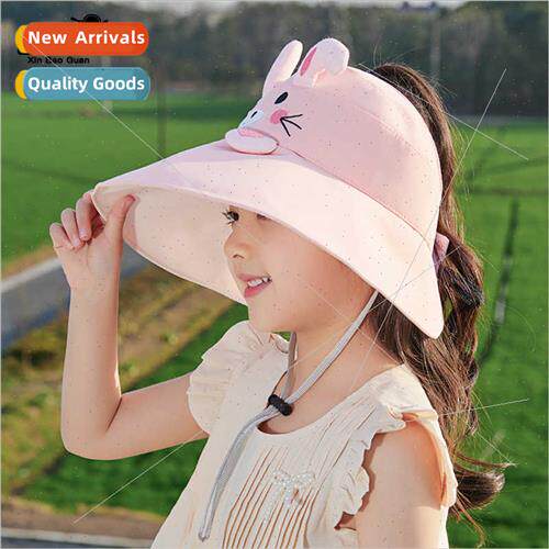 1058 summer children hats  men women baby sunscreen sun hat