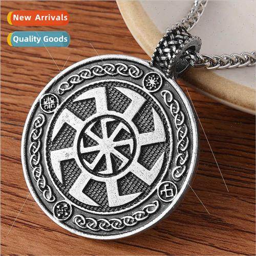 Europe new wind heart heart shape double-sided Slavic rune p