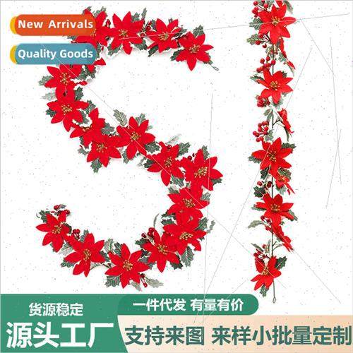 Christmas decorations Christmas flowers red berries holly si